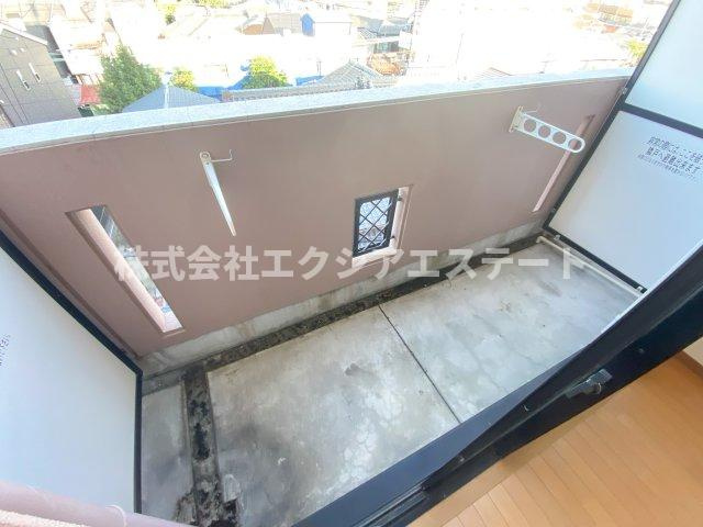 ビジタル丸山通5のバルコニー