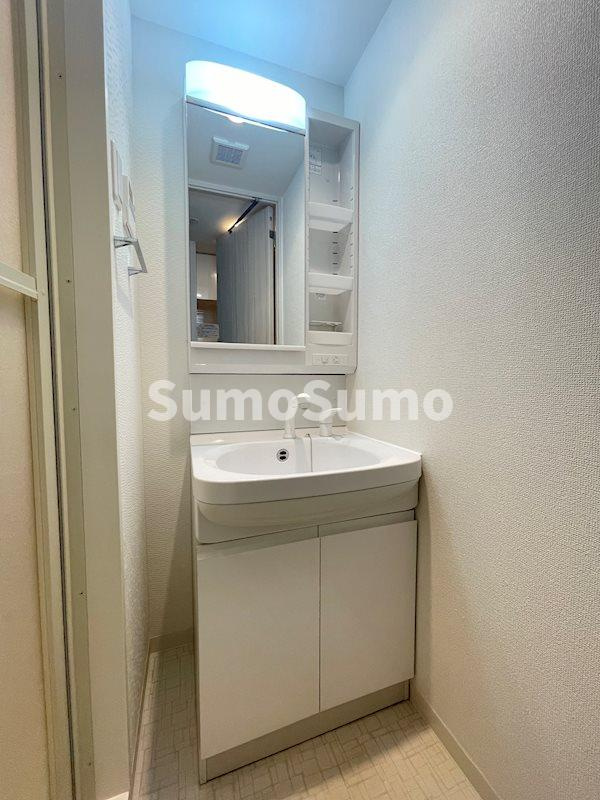 S-RESIDENCE南堀江の洗面所