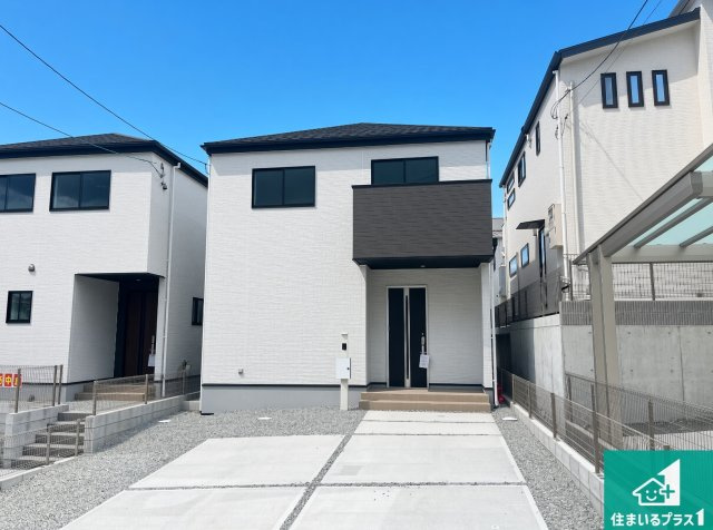 神戸市須磨区北落合　第1期　新築一戸建ての外観|お客様に長く安心して住んでいだだける事にこだわった家づくり！住んでからのアフターサービスにもしっかりと取り組んでいます！