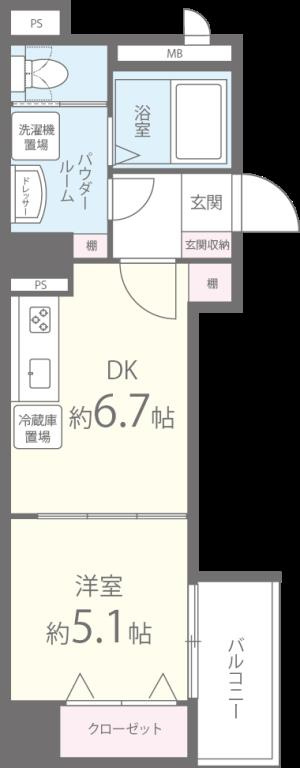 C.P.B.Sの間取り