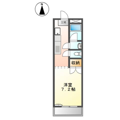 ハイツディアフィールドの間取り