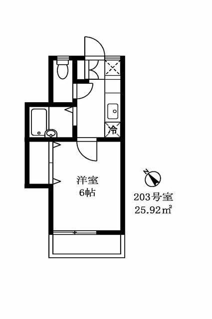 レジデンス自由が丘３の間取り