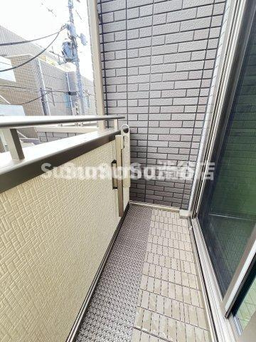 碑文谷base　Westのバルコニー|広々としたバルコニーです