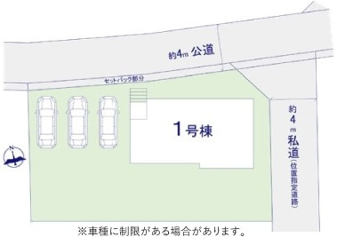 ひたちなか市稲田　5期　新築戸建ての区画図|区画図です♪