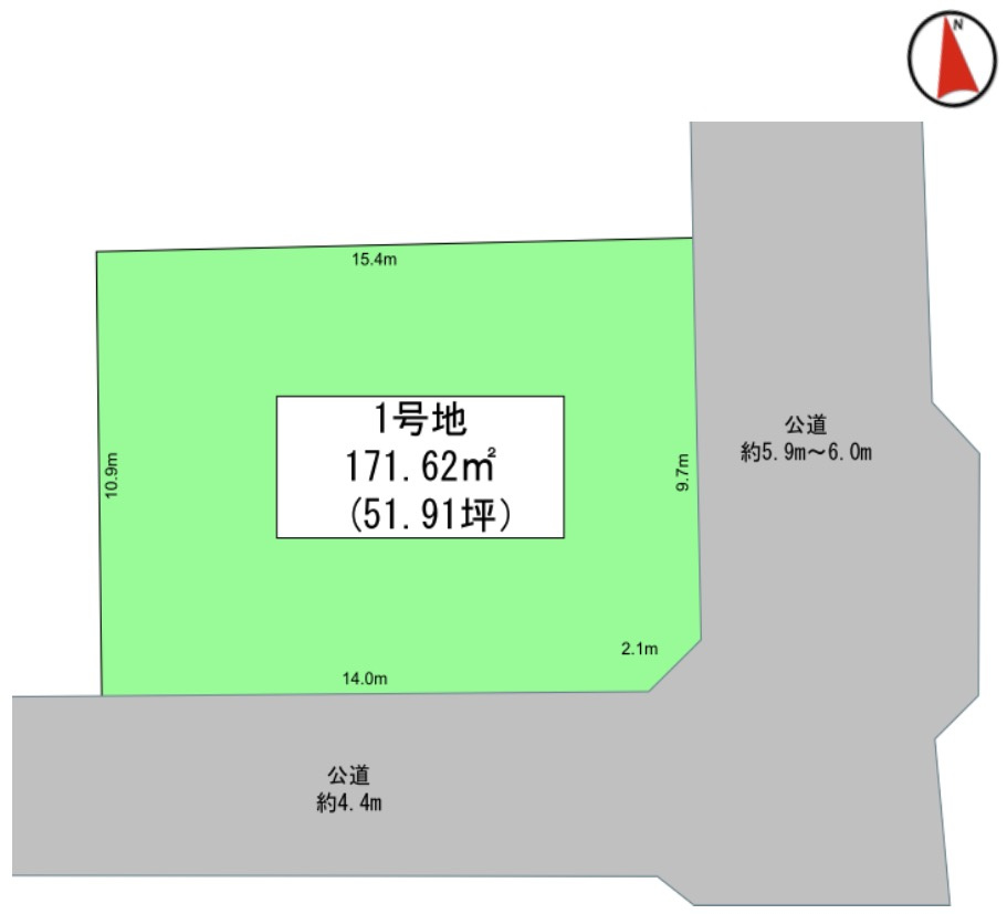 ★仲介手数料無料★瀬谷区南瀬谷売地【広々な敷地面積約51坪/建築条件無し】