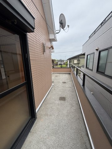 阿見中央住宅のバルコニー|バルコニーがあります