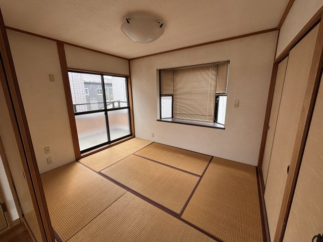 阿見中央住宅の和室|フローリングだけでなく、和室もあります