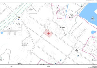 高良内分譲地4号地の地図