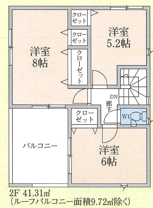 【仲介手数料無料】狭山市狭山台第１７全１棟　狭山市の新築住宅なら西武ハウジングの間取り