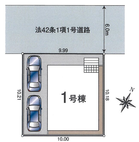 【仲介手数料無料】狭山市狭山台第１７全１棟　狭山市の新築住宅なら西武ハウジングの区画図