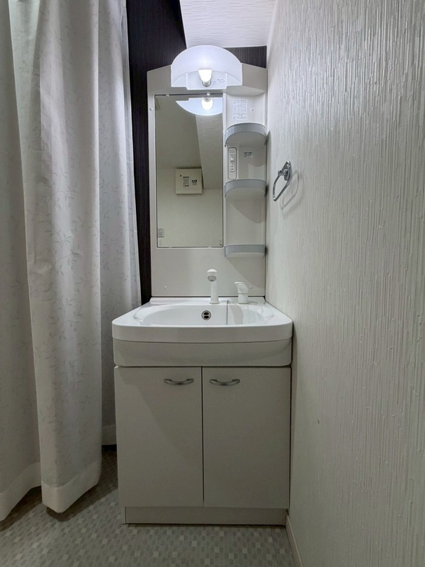 久留米市中央町の賃貸マンションの洗面所|洗面所です