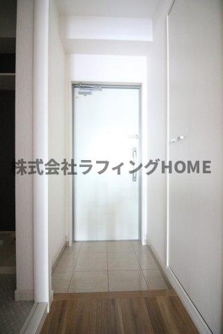 久留米市中央町の賃貸マンションの玄関|玄関です