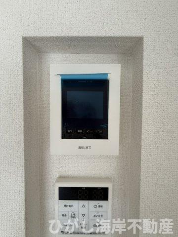茅ヶ崎市室田３丁目　新築戸建　全２棟のセキュリティ|TVモニター付きインターフォン