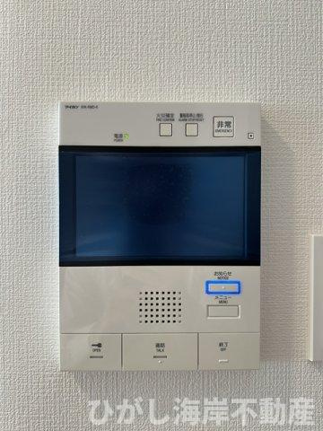 A-HOUSE茅ヶ崎のセキュリティ|TVモニター付きインターフォン