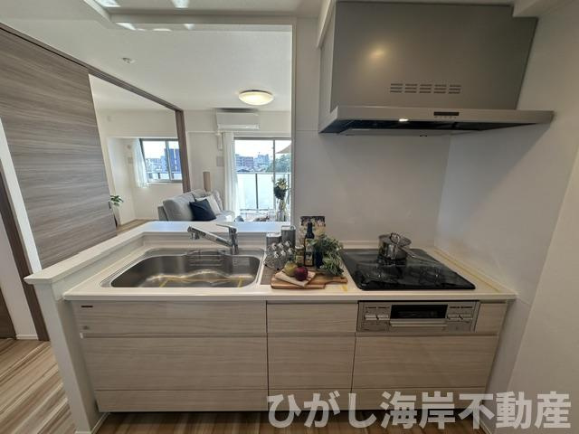 A-HOUSE茅ヶ崎のキッチン|新規リフォーム完了！　システムキッチン