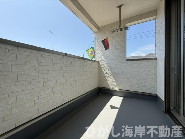 茅ヶ崎市中島　新築戸建　全２棟のバルコニー|バルコニー