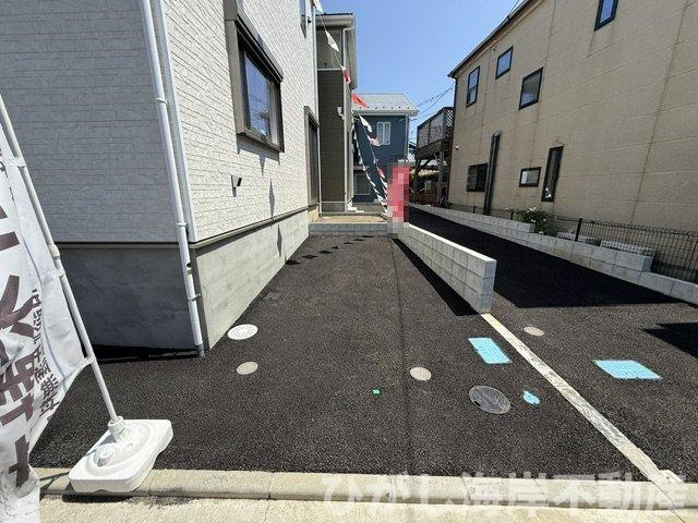 茅ヶ崎市中島　新築戸建　全２棟の駐車場|駐車スペース