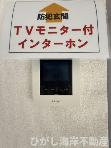 茅ヶ崎市中島　新築戸建　全２棟のセキュリティ|TVモニター付きインターフォン