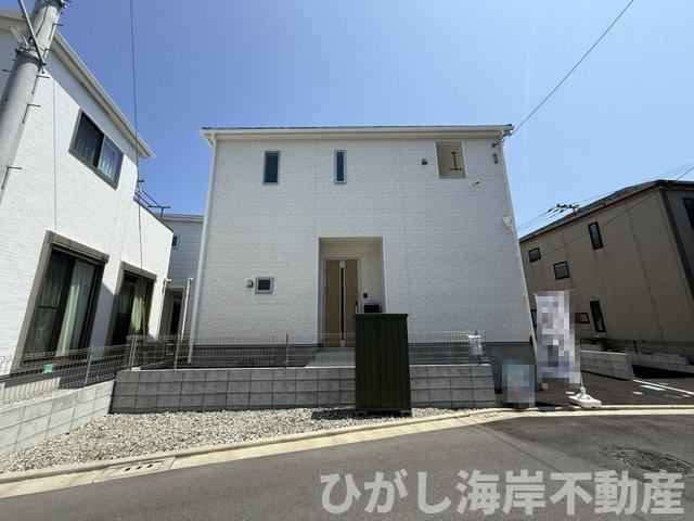 茅ヶ崎市中島　新築戸建　全２棟の外観|現地外観