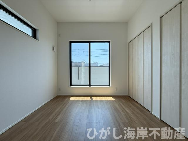 茅ヶ崎市中島　新築戸建　全４棟の寝室|5.7帖　洋室