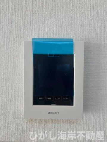 茅ヶ崎市中島　新築戸建　全４棟のセキュリティ|TVモニター付きインターフォン