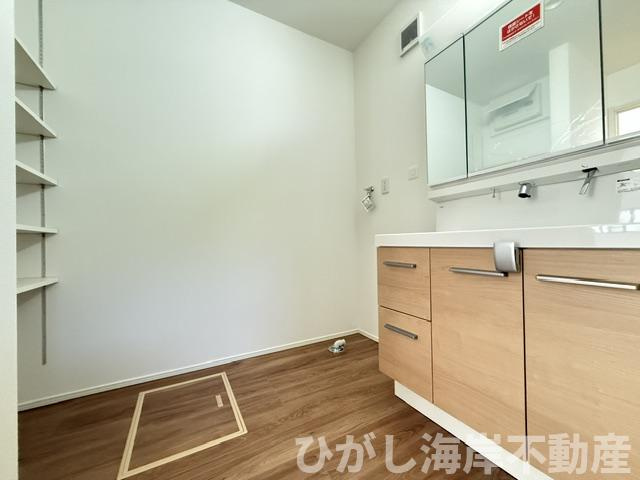 茅ヶ崎市中島　新築戸建　全４棟の浴室|一坪タイプのユニットバス
