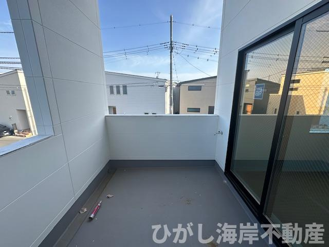 茅ヶ崎市中島　新築戸建　全４棟のバルコニー|バルコニー