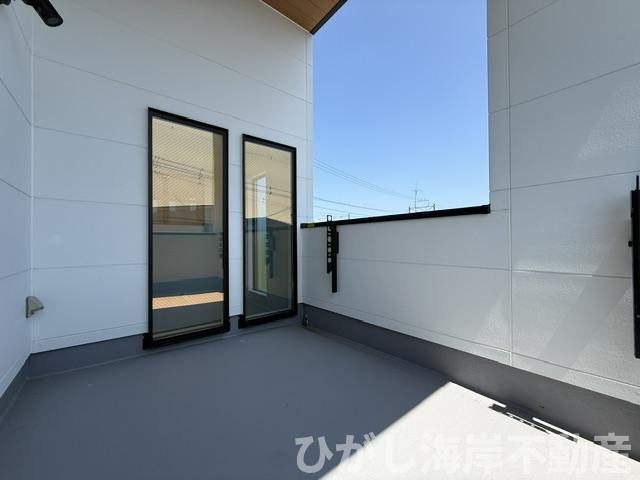 茅ヶ崎市中島　新築戸建　全４棟のバルコニー|バルコニー