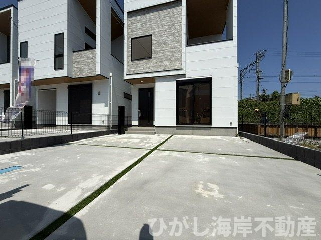 茅ヶ崎市中島　新築戸建　全４棟の駐車場|駐車スペース