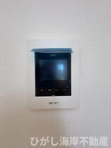 茅ヶ崎市中島　新築戸建　全４棟のセキュリティ|TVモニター付きインターフォン