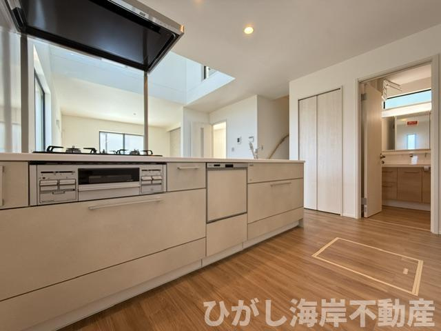茅ヶ崎市中島　新築戸建　全４棟のキッチン|キッチンスペース