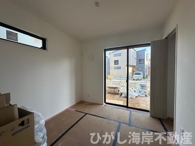 茅ヶ崎市中島　新築戸建　全４棟の内装|4月26日撮影　建築中　4.5帖　洋室