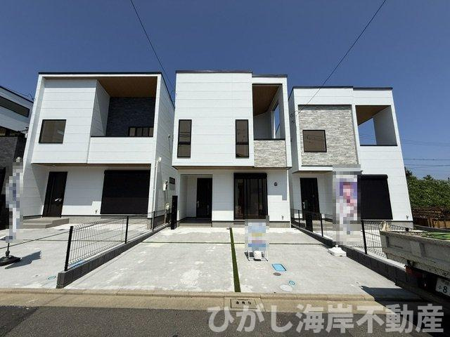 茅ヶ崎市中島　新築戸建　全４棟の外観|現地外観