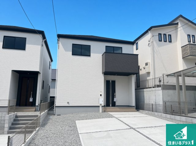 神戸市須磨区北落合　第1期　新築一戸建ての外観|安心の10年保証！外観を美しく保ち、雨水で汚れを落とします！気になることがありましたら、お気軽にお問い合わせください！