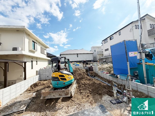 神戸市須磨区北落合　第1期　新築一戸建ての外観|現在建築中！落ち着いた街並みで新生活を始めることが出来そう！周辺の物件も併せてご紹介させて頂きます！