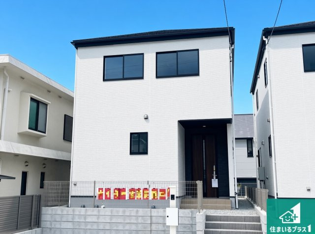 神戸市須磨区北落合　第1期　新築一戸建ての外観|お客様に長く安心して住んでいだだける事にこだわった家づくり！住んでからのアフターサービスにもしっかりと取り組んでいます！