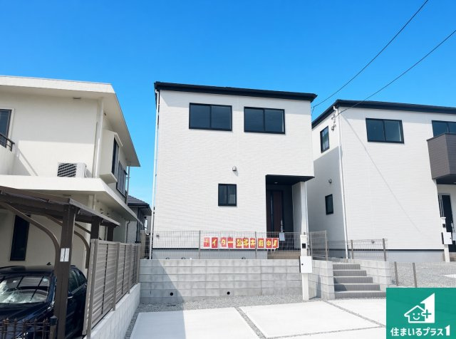 神戸市須磨区北落合　第1期　新築一戸建ての外観|お客様に長く安心して住んでいだだける事にこだわった家づくり！住んでからのアフターサービスにもしっかりと取り組んでいます！