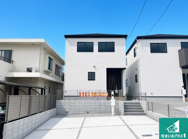 神戸市須磨区北落合　第1期　新築一戸建ての外観|安心の10年保証！外観を美しく保ち、雨水で汚れを落とします！気になることがありましたら、お気軽にお問い合わせください！