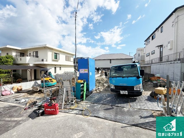 神戸市須磨区北落合　第1期　新築一戸建ての外観|現在建築中！落ち着いた街並みで新生活を始めることが出来そう！周辺の物件も併せてご紹介させて頂きます！