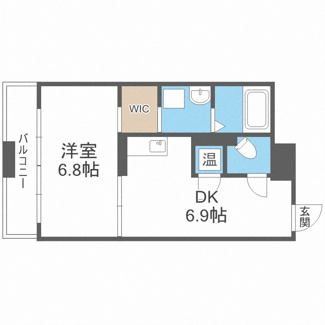 【間取り】 | アーバンフラッツ瓦町