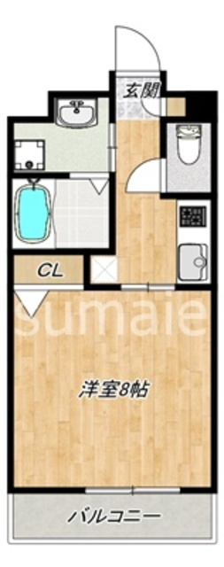 ディオールの間取り|間取り図