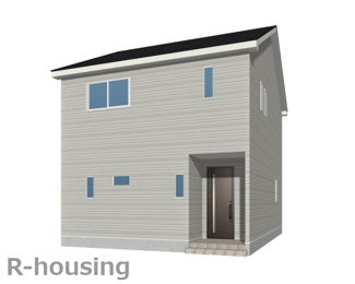 【外観】 | 【新築戸建て】秋田市外旭川第6　2号棟 | ※完成イメージです