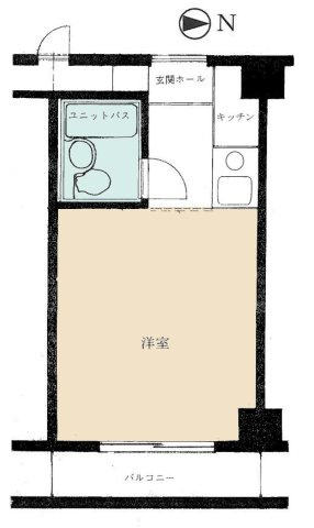 【間取り】 | メゾン・ド・ノア狭間 | ワンルームは一人暮らしに最適で家賃を抑えやすく掃除も楽な点が魅力です。生活空間がコンパクトにまとまるため、動線が短く、生活しやすいです。家具の配置も工夫次第で個性を出しやすく、自由な空間を楽しめます。