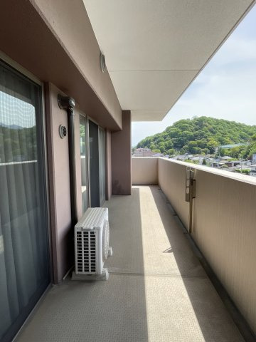 アルファスマート星越のバルコニー|南側バルコニーです