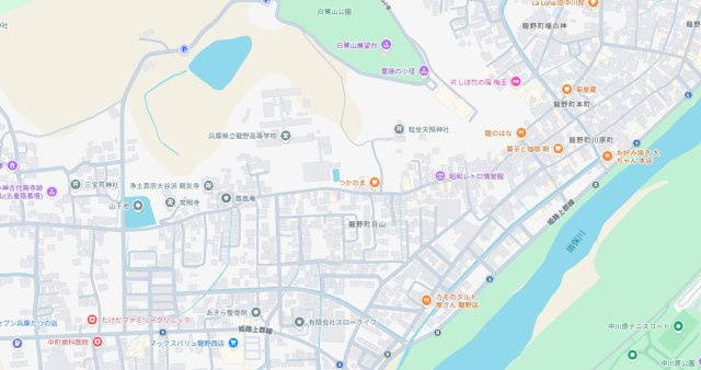 たつの市龍野町日山　第6期　新築一戸建ての地図