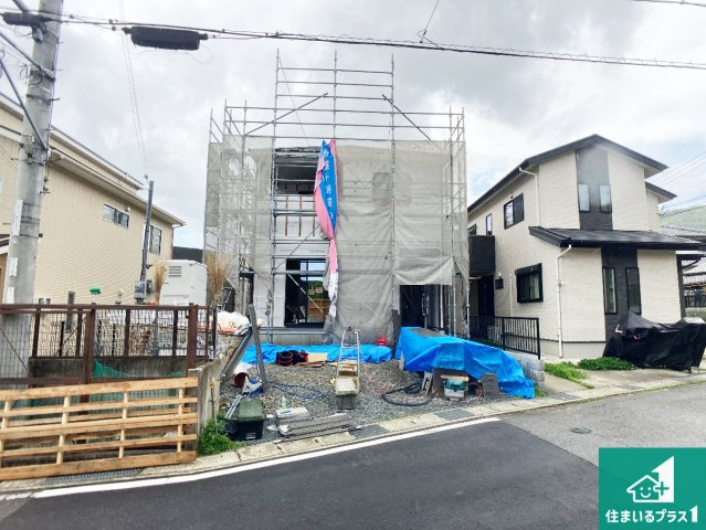 たつの市龍野町日山　第6期　新築一戸建ての外観|周辺は落ち着いた街並みの住宅地！子育てがしやすい住環境です！まだ未完成ですが、現地でしかわからない事もございます。是非一度ご覧ください。