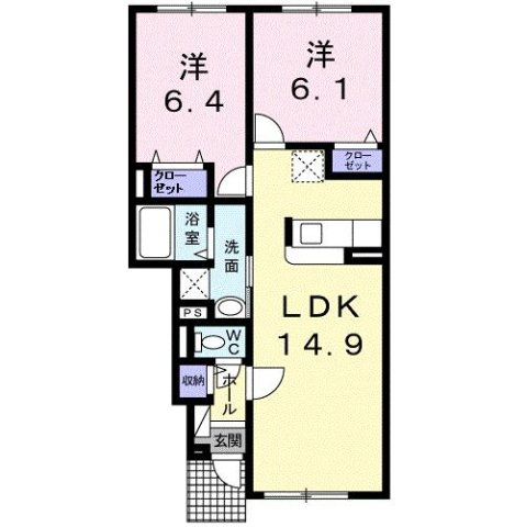 ライトサファイアの間取り