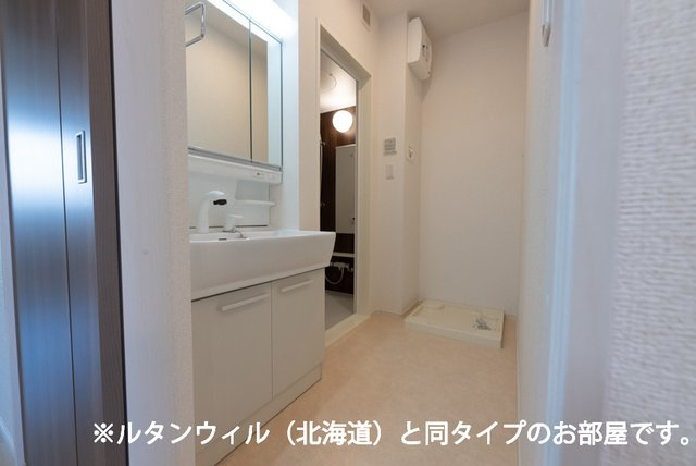 ベルメゾンＧの洗面所|忙しい朝には欠かせない洗面所です