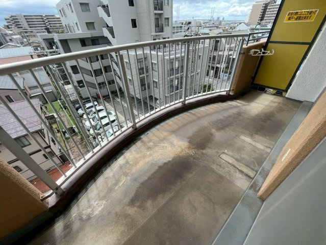 芦屋サウスマンションのバルコニー