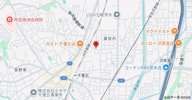 レーブ95の地図